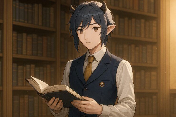 静かな書店で本を手にするアルジ。話し下手な読者を優しく迎えるRECOLLECTIONS書店員の姿